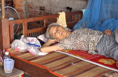 Một hoàn cảnh ở xã Bảo Thuận, huyện Ba Tri hết sức khó khăn