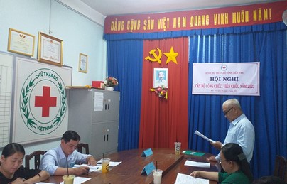 Hội nghị Cán bộ Công chức, Viên chức, người lao động   Hội Chữ thập đỏ tỉnh năm 2023