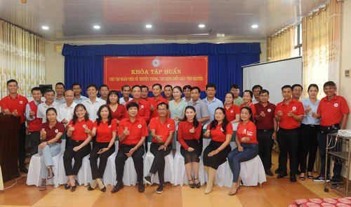 Trung ương Hội Chữ thập đỏ Việt Nam tổ chức lớp tập huấn về công tác truyền thông, vận động hiến máu tình nguyện