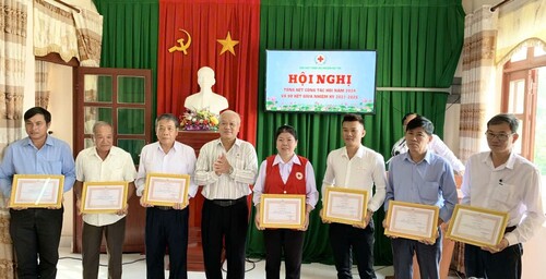 Huyện Hội Ba Tri tổ chức Hội nghị tổng kết công tác Hội và phong trào Chữ thập đỏ năm 2024, sơ kết giữa nhiệm kỳ 2021 – 2026