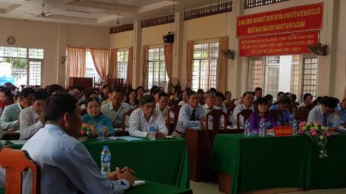 Đại hội đại biểu Hội Chữ thập đỏ xã Bình Phú lần thứ I nhiệm kỳ 2021 – 2026