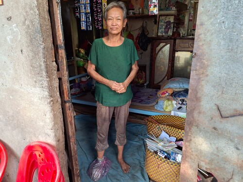 Hoàn cảnh cô Trần Thị Ngọc Hạnh ở xã Tân Thanh, huyện Giồng Trôm rất cần sự trợ giúp