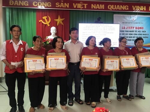 Thị trấn Tiên Thủy tổ chức Lễ phát động phong trào “Người tốt, việc thiện  – Chung sức xây dựng cộng đồng nhân ái” 