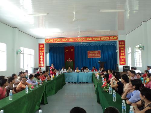 Những điểm mới trong tổ chức hoạt động hiệu quả của Hội Chữ thập đỏ xã Cẩm Sơn huyện Mỏ Cày Nam tỉnh Bến Tre