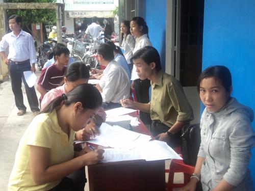Huyện Mỏ Cày Nam tổ chức Hiến máu tình nguyện đợt 3 năm 2012