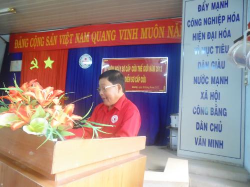Huyện Bình Đại tổ chức kỷ niệm ngày sơ cấp cứu thế giới - năm 2012