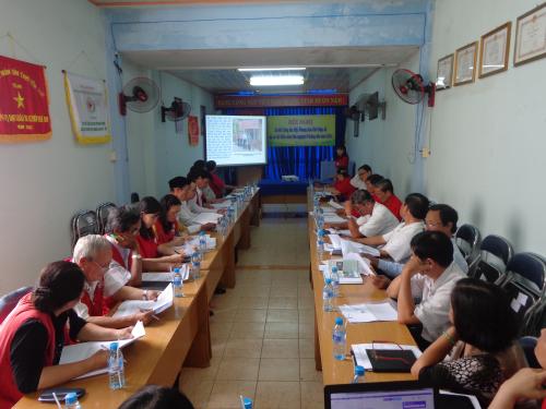 Hội Chữ thập đỏ tỉnh Bến Tre sơ kết công tác Hội 6 tháng đầu năm 2014 và triển khai phương hướng nhiệm vụ 6 tháng cuối năm