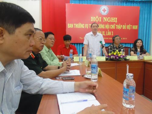 TW hội Chữ thập đỏ Việt Nam tổ chức hội nghị Ban Thường vụ, Ban chấp hành tổng kết công tác Hội năm 2013