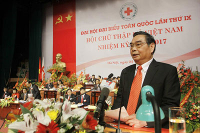Phát biểu của đồng chí Lê Hồng Anh-Thường trực Ban bí thư TW Đảng CS Việt Nam tại Đại hội đại biểu toàn quốc hội CTĐ VN lần IX